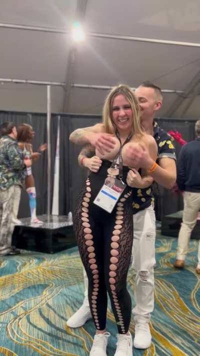 Flashing during at AVN ;)