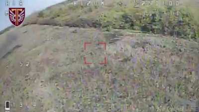 Ukrainian paratroopers repel waves of Russian assaults near the village of Lozovaya, Kharkiv region. Due to a lack of equipment, the Russians carry out assaults either on foot or on motorcycles. 77th Airmobile Brigade of Ukraine