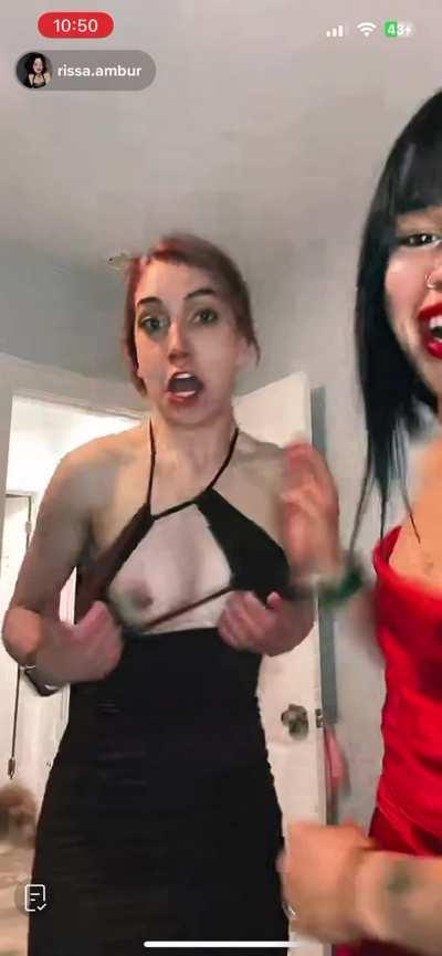 Nipple \ Nipples \ Nipslip \ slip \ tiktok \ ig instagram [JOIN]