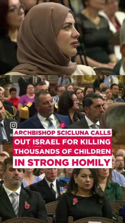 Malta's Archbishop Charles Scicluna has called out Israel for killing thousands of children in its ongoing Gaza war.