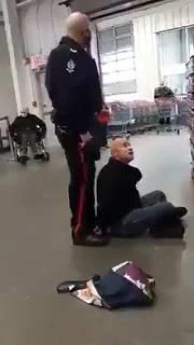 Anti-masker arrested for trespassing at Canadian Costco for refusing to leave