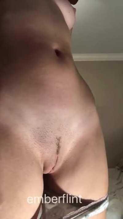 Do you like my little landing strip on my super tiny pussy?