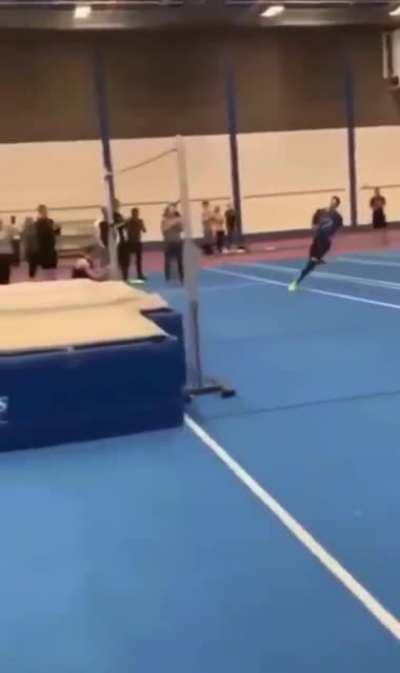 He was going for the gold