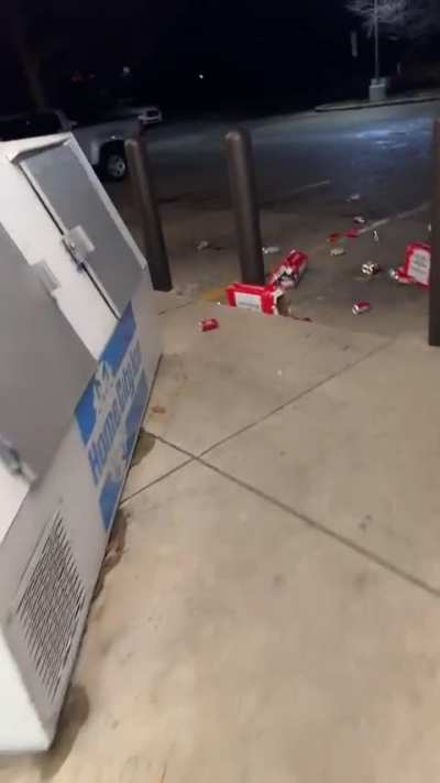 Friend caught someone stealing beer at work.