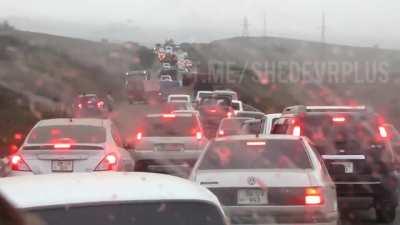 Armenians in Khankendi started fleeing to Armenia yesterday