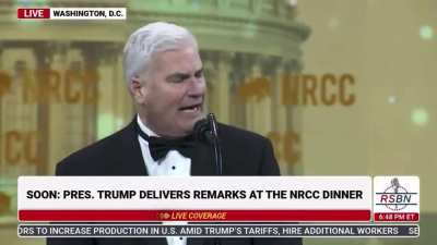 House Majority Whip Tom Emmer: President Cun— Trump is counting on us