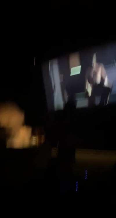 We was just trying to watch a movie😢😢