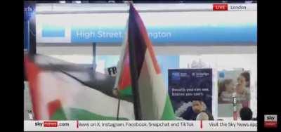 To draw the Palestine flag