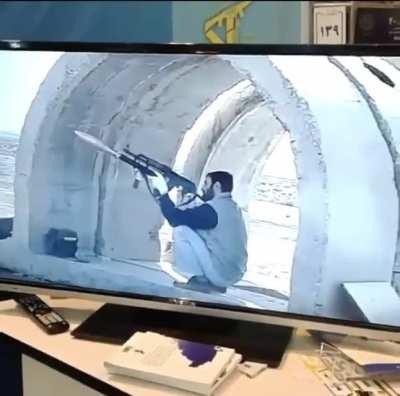 Middle eastern ingenuity or was this a preexisting contraption of a rpg/ak