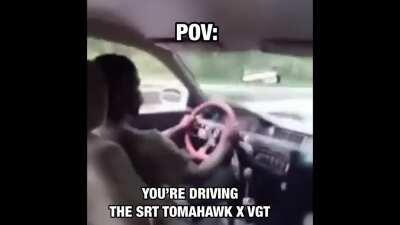 POV: You’re driving a rocket