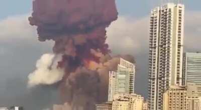 Massive Explosion in Beirut