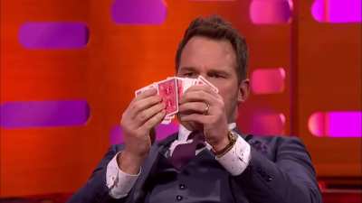 Chris Pratt amazing trick