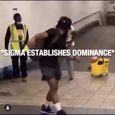 Sigma Displaying his Dominance