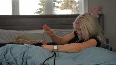 Cum @00:10 Beautiful sadist overstimulates freshly ejaculated penis