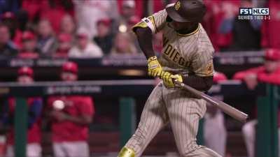 [Highlight] [Highlight] Profar gets tossed after arguing with the ump on a controversial check swing call that leads to the first out in the 9th