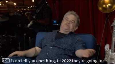 Patton Oswalt tries to give away Marvel secrets