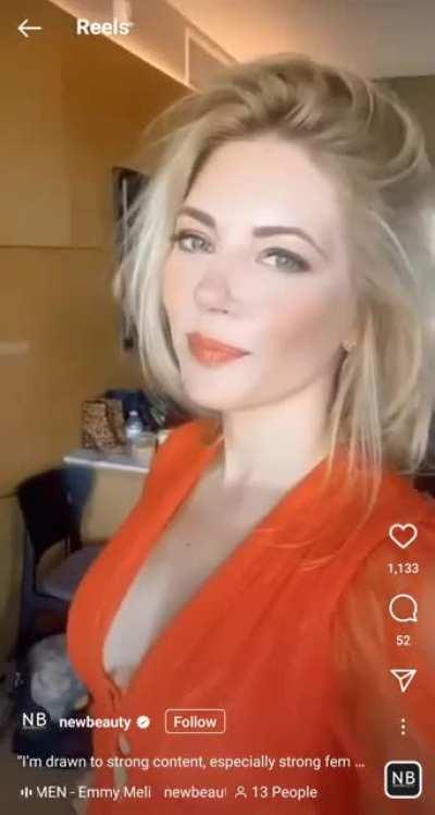 She's got me in love!