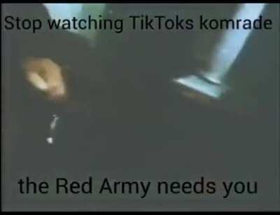 What are you doing comrade?