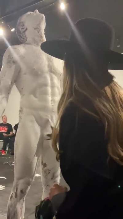 I bet she's wet down there 💦 wait till she rub that thing with passion 😂