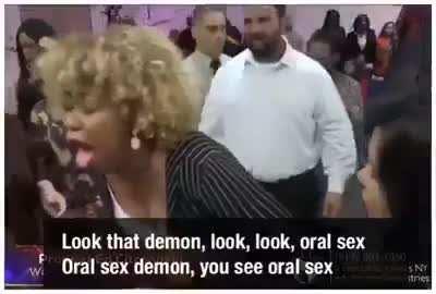 Wow, That's quite an exorcism