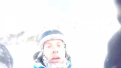 Skier Miraculously Survives Fall Off 150 Foot Cliff