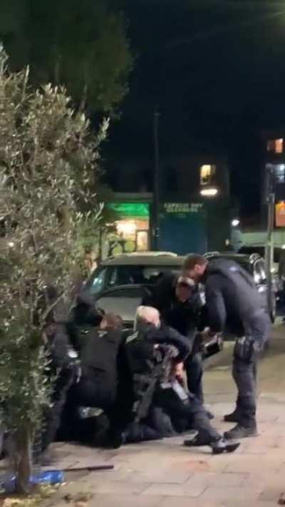 So this just happened in Willesden