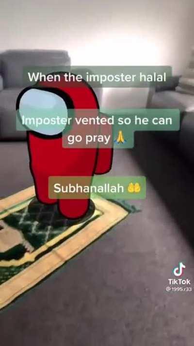 When the imposter is halal!😳