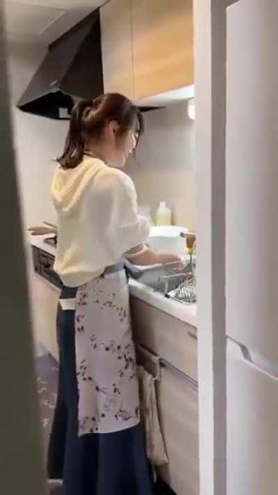 When you come home early from work