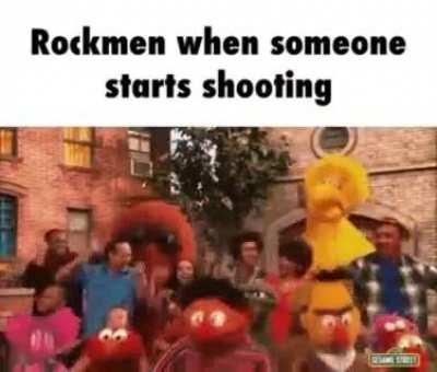 At least Rockmen die with some banging tunes