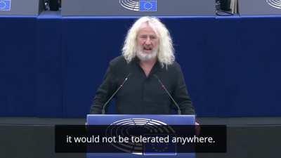 Mick Wallace speech supporting the Iranian Authoritarian Regime