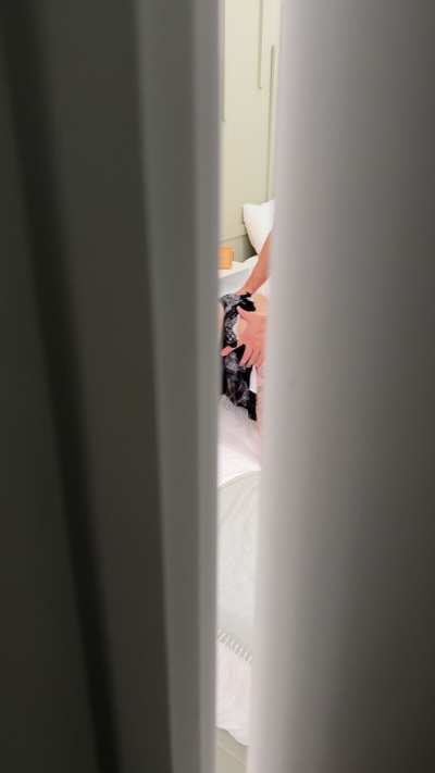 You caught me. I brought the blue hair femboy home from the bar