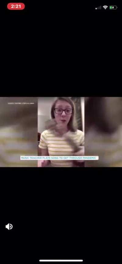 Music teacher wrote a song for her students during the pandemic