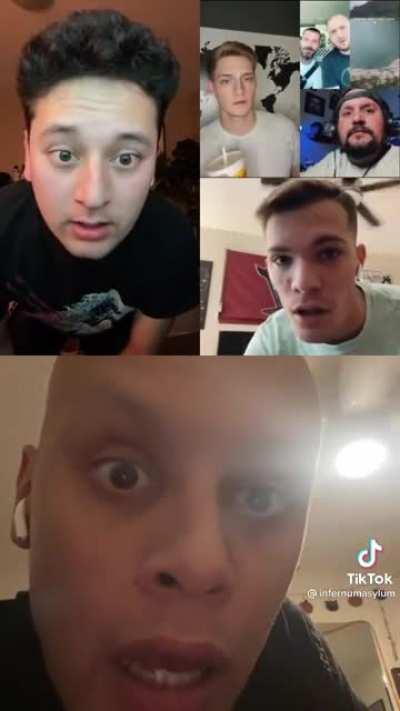 Just guys being happy with a rock