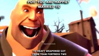 You're now married to heavy caw caw