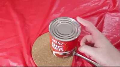 Can’t open a can? Well here’s a solution.