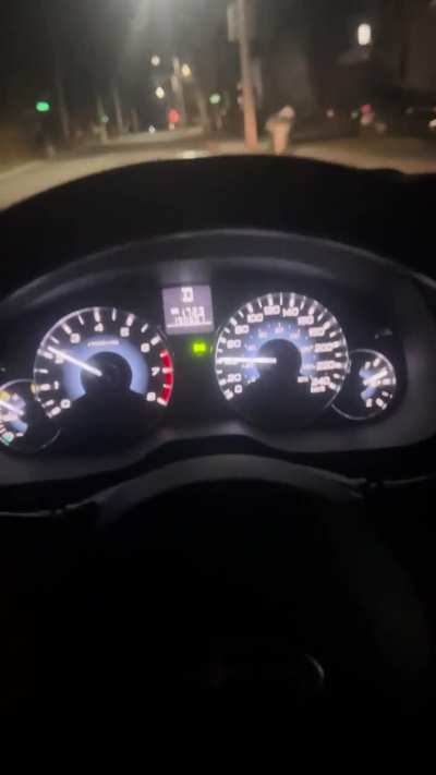 Ticking noise when accelerating