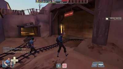 We won against a team of 5 bots using only conga