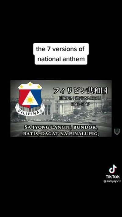 Our national anthem!