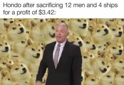 “I’m just a business man, doing business”