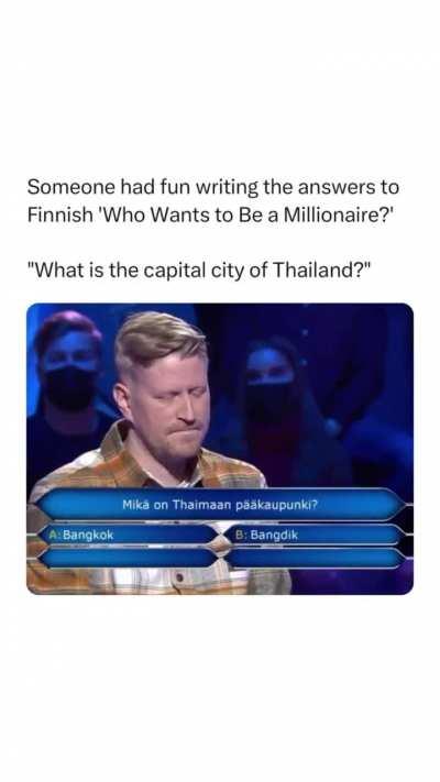 how did he keep a straight face? lmfao