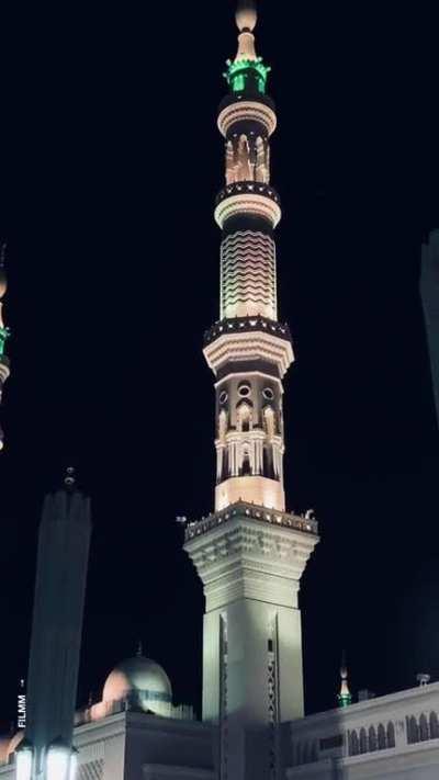 Such a peaceful feeling in the prophet’s mosque PBUH