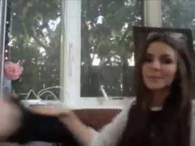 Victoria Justice enjoys the water !