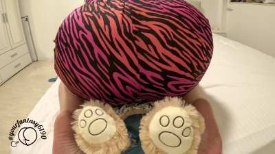 Teddy’s face is a fart sponge now 💨🐻😈