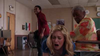 Community - Britta the Red Light