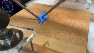 Surgeons make origami to gain the skill of controlling robotic arms to perform operations at a distance.