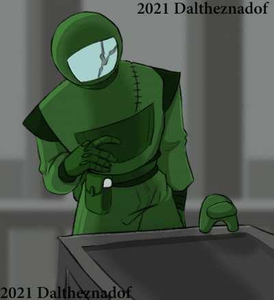 Bouncy Mini Crewmate [Art by Me]