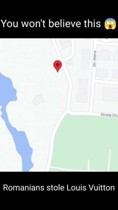 Romanians stole Louis Vuitton...