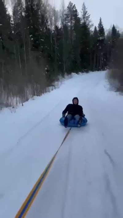 How not to have fun in winter