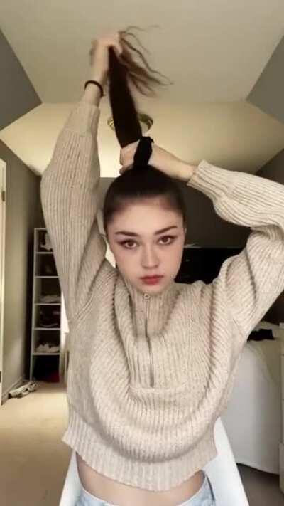 Thanks, I hate ponytails