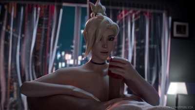 Mercy Evening Handjob